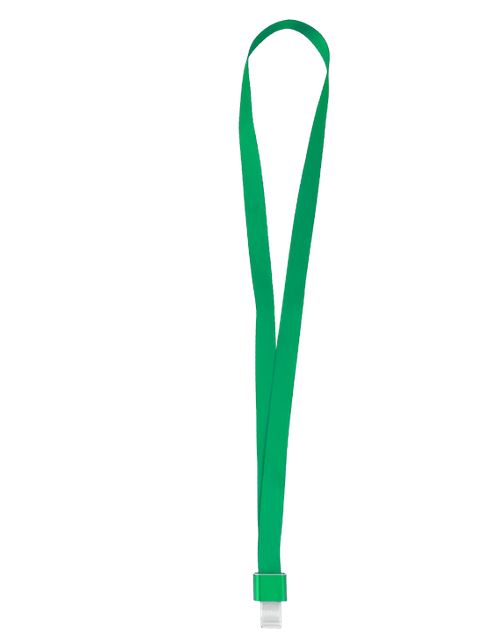 20mm sz�les, 41 cm-es nyakp�nt, m�anyag csipesz, z�ld, CH-2078-gn